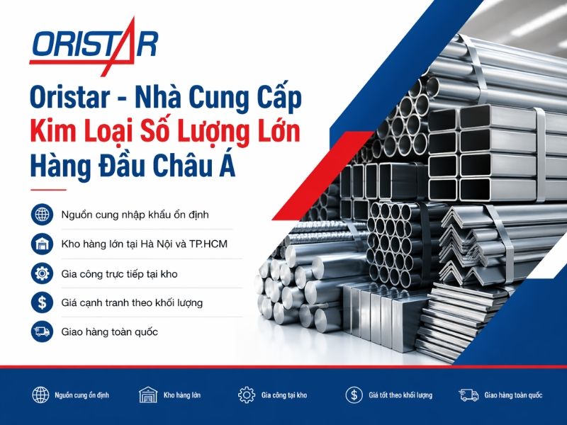 Mua kim loại số lượng lớn: Bảng giá, nguồn cung & cách chọn chuẩn kỹ thuật 