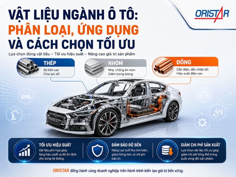 Vật Liệu Ngành Ô Tô: Phân Loại, Ứng Dụng Và Cách Chọn Tối Ưu