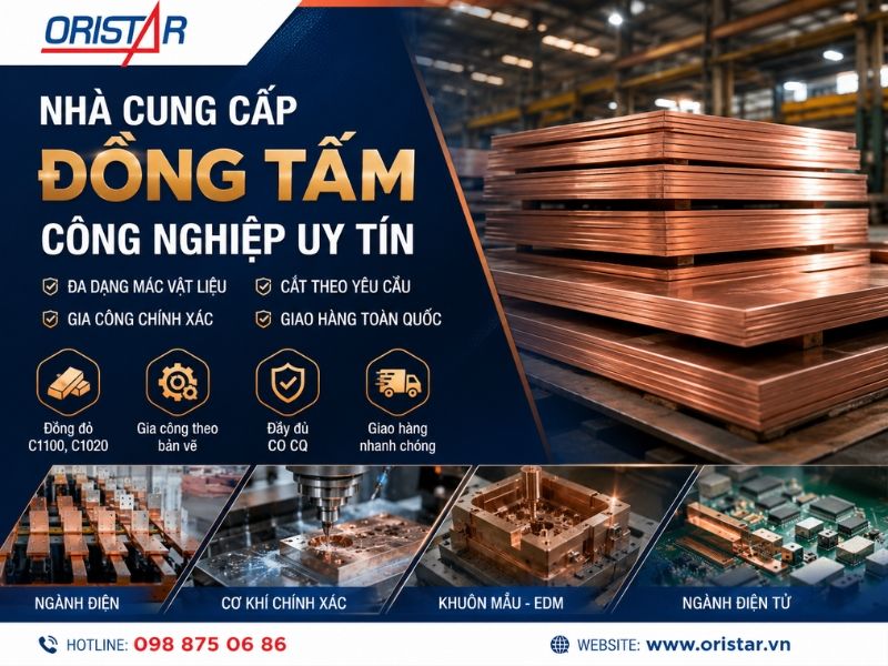 Nhà Cung Cấp Đồng Tấm Công Nghiệp Uy Tín, Cắt Theo Yêu Cầu
