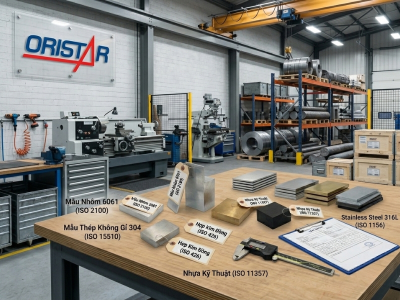 Các Loại Vật Liệu Thường Áp Dụng Tiêu Chuẩn ISO