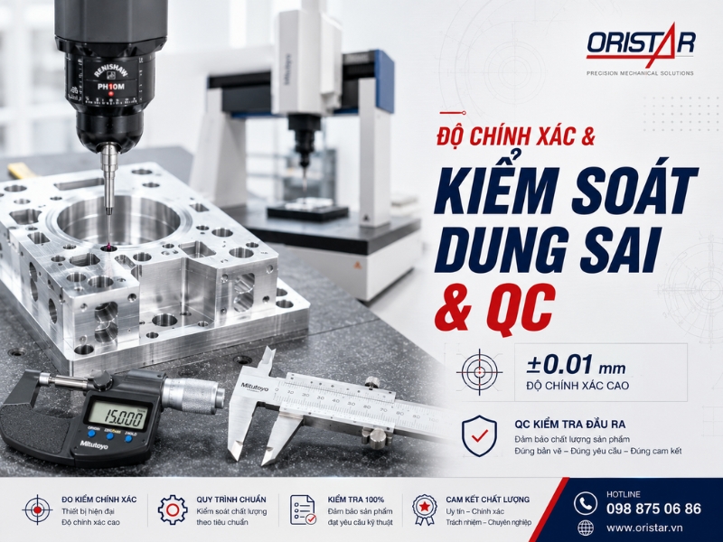 Độ Chính Xác Trong Gia Công Cơ Khí Chính Xác