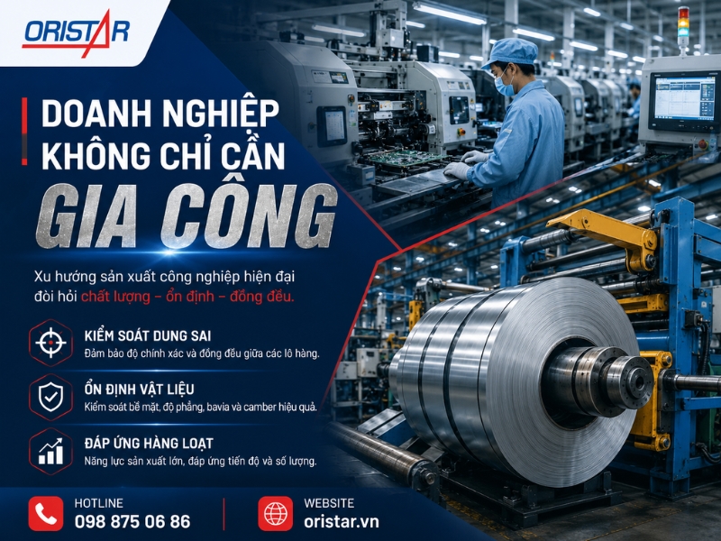 Doanh Nghiệp Không Chỉ Cần “Gia Công”