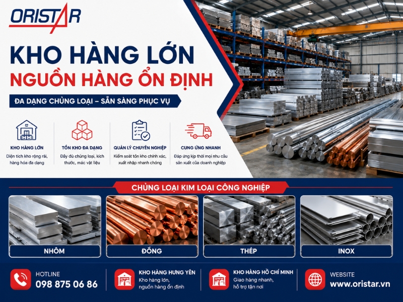 Top Nhà Cung Cấp Kim Loại Tại HCM Được Nhiều Doanh Nghiệp Lựa Chọn
