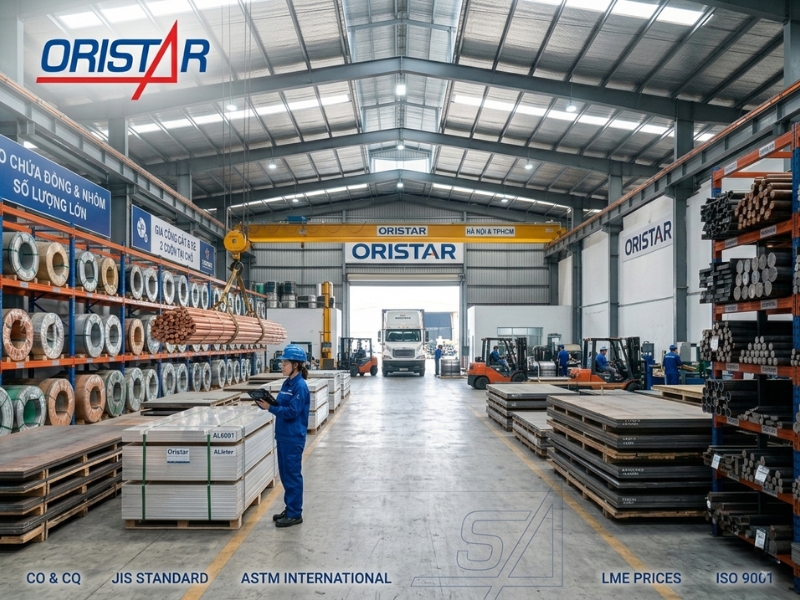 Oristar - Nhà Cung Cấp Kim Loại Số Lượng Lớn Hàng Đầu Châu Á
