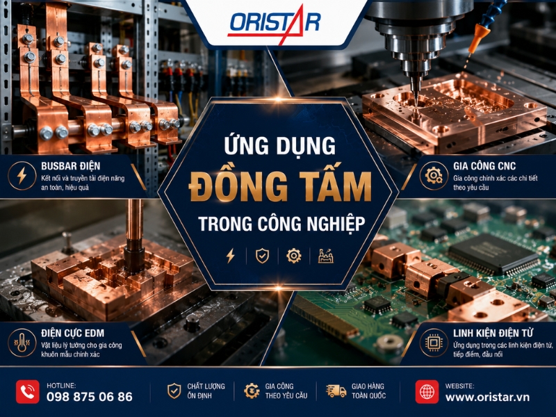 Ứng Dụng Đồng Tấm Trong Công Nghiệp