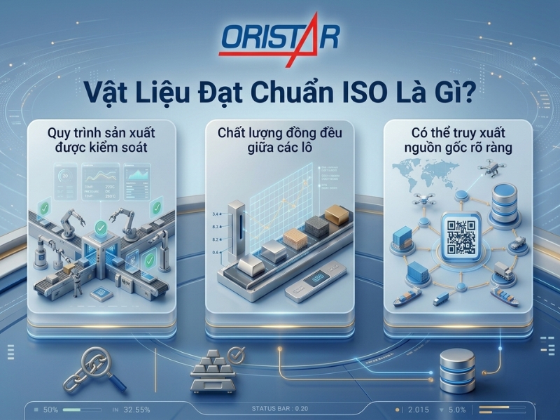 Vật liệu đạt chuẩn ISO